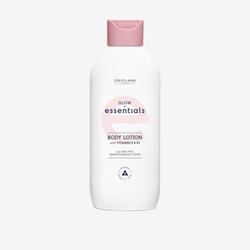 Glow Essentials Body Lotion with Vitamins E & B3