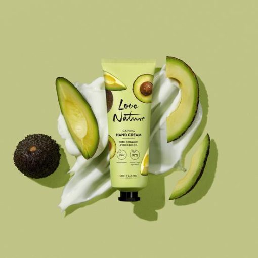 Caring Hand Cream with Organic Avocado Oil