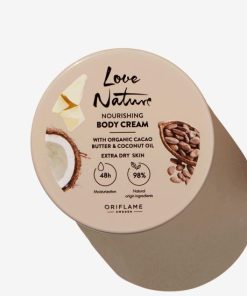 Nourishing Body Cream with Organic Cacao Butter & Coconut Oil