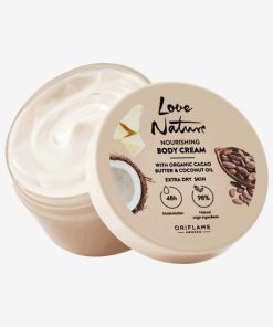 Nourishing Body Cream with Organic Cacao Butter & Coconut Oil